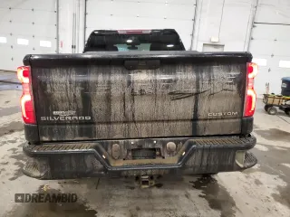 2019 Chevrolet Silverado 1500 Custom with VIN 1GCRYBEH5KZ334971, listed as a Copart auction lot 88051285 with 45,312 mi miles and Salvage Title. Bid and sale history available at DreamBid. Image 6.
