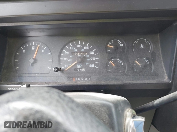 1991 Dodge Dakota z VIN 1B7GG26X3MS259618, wystawiony jako IAAI lot #42316385 z przebiegiem 174 734 mil mil oraz . Historia ofert i sprzedaży dostępna na DreamBid. Obrazek 7.