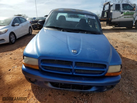 2001 Dodge Dakota with VIN 1B7FL22P31S153808, listed as a Copart auction lot 49729205 with 173503 miles and Salvage Title. Bid and sale history available at carsss.com. Image 5.