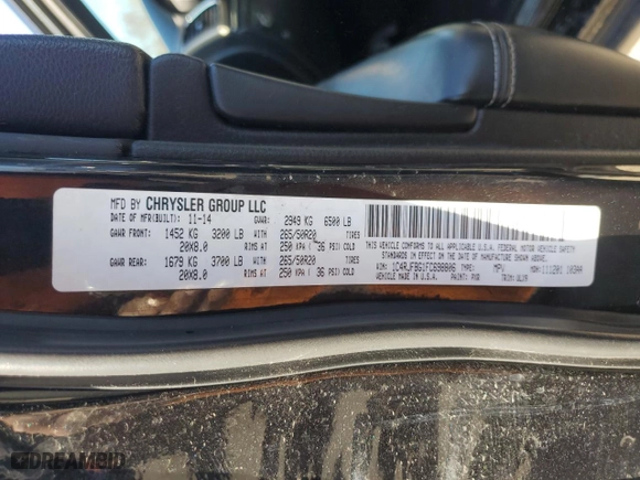 2015 Jeep Grand Cherokee Limited with VIN 1C4RJFBG1FC698806, listed as a Copart auction lot 49475725 with 198,345 mi miles and Clean Title. Bid and sale history available at carsss.com. Image 13.