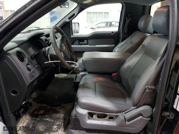 2013 Ford F-150 XL with VIN 1FTNF1EF3DKE29764, listed as a Copart auction lot 44132955 with 130,704 mi miles and Salvage Title. Bid and sale history available at carsss.com. Image 7.