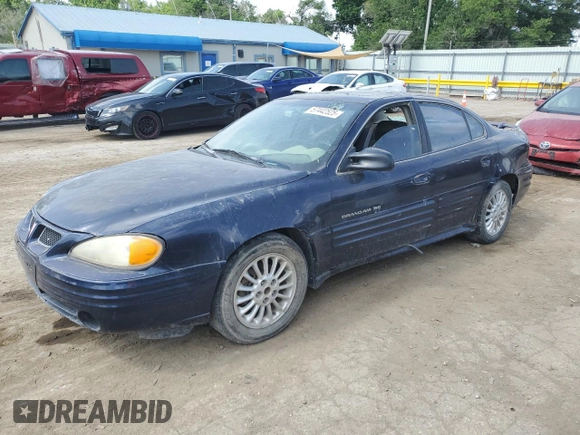 2001 Pontiac Grand Am SE1 with VIN 1G2NF52T31M547738, listed as a Copart auction lot 57442525 with 180,899 mi miles and Salvage title. Bid and sale history available at DreamBid. Image 1.