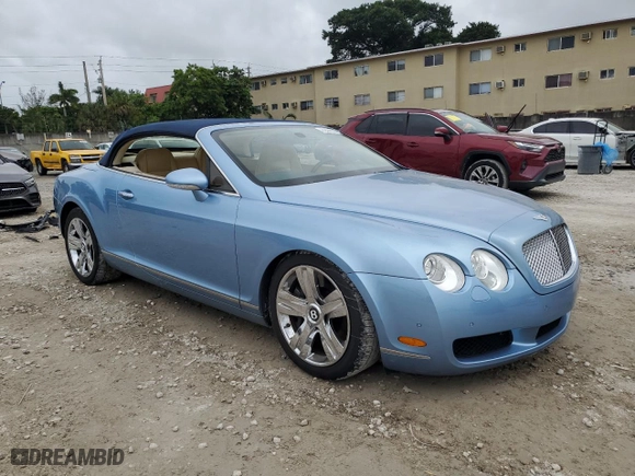 2008 Bentley Continental GT with VIN SCBDR33W38C051739, listed as a Copart auction lot 77255014 with 64,014 mi miles and Non Repairable. Bid and sale history available at carsss.com. Image 4.