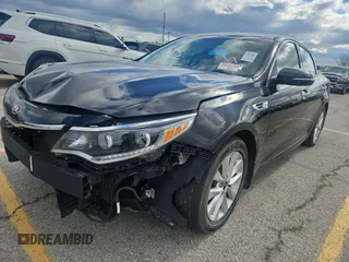 2016 Kia Optima EX with VIN 5XXGU4L34GG044575, listed as a Copart auction lot 53453945 with 148,110 mi miles and Clean Title. Bid and sale history available at carsss.com. Image 2.