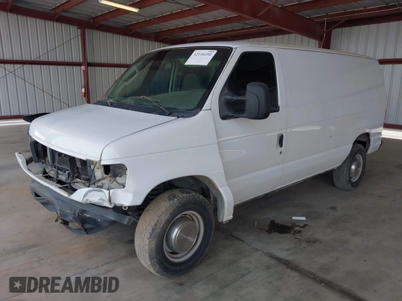 2003 Ford Econoline Cargo with VIN 1FTSE34L13HB45103, listed as a IAAI auction lot 42116192 with 255,516 mi miles. Bid and sale history available at carsss.com. Image 2.