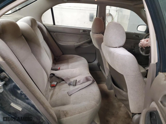 1998 Honda Civic EX with VIN 1HGEJ8644WL048394, listed as a Copart auction lot 83561754 with 221,584 mi miles and Salvage Title. Bid and sale history available at carsss.com. Image 10.