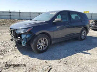 2019 Chevrolet Equinox LS with VIN 3GNAXHEV0KS539269, listed as a Copart auction lot 48317305 with 116,089 mi miles and Salvage Title. Bid and sale history available at DreamBid. Image 1.