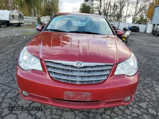 2007 Chrysler Sebring Limited with VIN 1C3LC66K27N535994, listed as a Copart auction lot 81200814 with 54,340 mi miles and Salvage title. Bid and sale history available at DreamBid. Image 5.