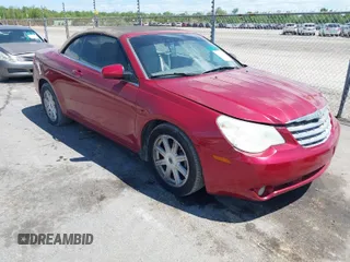 2008 Chrysler Sebring Touring with VIN 1C3LC55R68N619956, listed as a IAAI auction lot 42027582 with 132,870 mi miles. Bid and sale history available at carsss.com. Image 1.