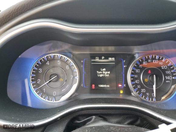 2015 Chrysler 200 Limited with VIN 1C3CCCAB6FN606263, listed as a Copart auction lot 85480994 with NaN miles and Salvage Title. Bid and sale history available at carsss.com. Image 9.