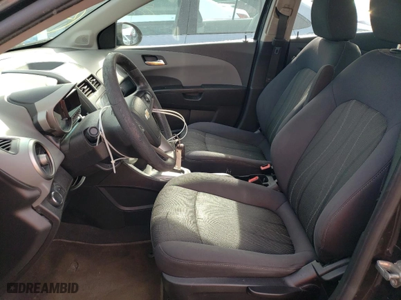 2014 Chevrolet Sonic LT with VIN 1G1JC5SB1E4138260, listed as a Copart auction lot 47872575 with 156,759 mi miles and Salvage Title. Bid and sale history available at carsss.com. Image 7.