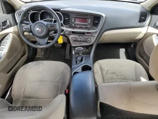 2015 Kia Optima LX with VIN KNAGM4A70F5636996, listed as a Copart auction lot 47571015 with 141,234 mi miles and Salvage Title. Bid and sale history available at carsss.com. Image 8.