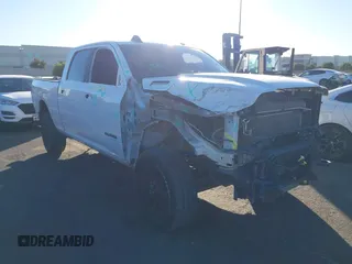 2021 Ram 2500 Big Horn with VIN 3C6UR5DL5MG633465, listed as a IAAI auction lot 41305700 with 73,636 mi miles. Bid and sale history available at carsss.com. Image 1.