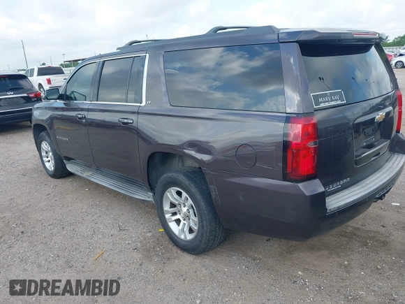 2015 Chevrolet Suburban LT with VIN 1GNSCJKCXFR175154, listed as a IAAI auction lot 42280418 with 227,373 mi miles and . Bid and sale history available at DreamBid. Image 3.
