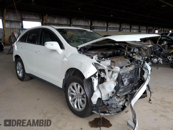 2017 Acura RDX Technology with VIN 5J8TB3H56HL011394, listed as a Copart auction lot 49188115 with 114,615 mi miles and Salvage Title. Bid and sale history available at DreamBid. Image 4.
