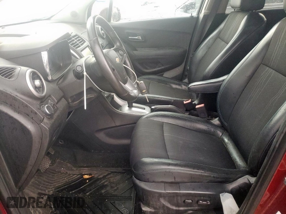 2016 Chevrolet Trax LT z VIN 3GNCJLSB1GL264598, wystawiony jako Copart lot #55267145 z przebiegiem 97 675 mil mil oraz Szkoda całkowita • Salvage title. Historia ofert i sprzedaży dostępna na DreamBid. Obrazek 7.