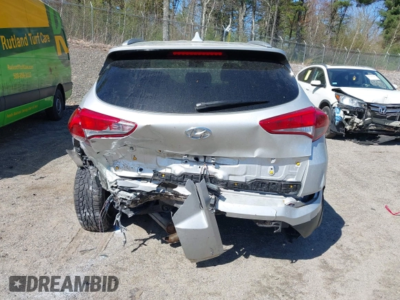 2018 Hyundai Tucson SEL with VIN KM8J3CA42JU771483, listed as a IAAI auction lot 42159936 with 91,604 mi miles and . Bid and sale history available at DreamBid. Image 17.