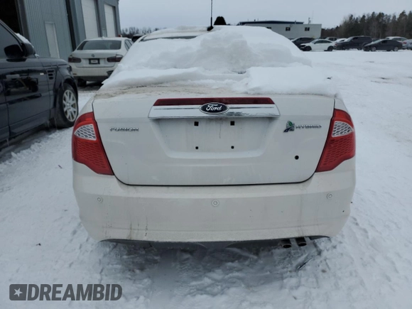 2011 Ford Fusion Hybrid z VIN 3FADP0L37BR345456, wystawiony jako Copart lot #43748565 z przebiegiem 189 741 mil mil oraz Szkoda całkowita • Salvage title. Historia ofert i sprzedaży dostępna na DreamBid. Obrazek 6.