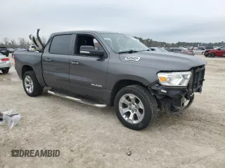 2020 Ram 1500 Lone Star with VIN 1C6RREFT8LN372504, listed as a Copart auction lot 45319515 with 93,460 mi miles and Salvage title. Bid and sale history available at DreamBid. Image 4.