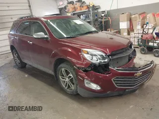2017 Chevrolet Equinox Premier with VIN 2GNALDEK8H1586919, listed as a IAAI auction lot 41239425 with 48,382 mi miles and . Bid and sale history available at DreamBid. Image 1.