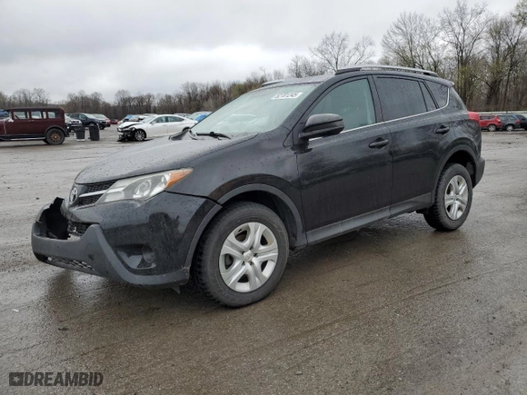 2015 Toyota RAV4 LE with VIN 2T3BFREV1FW243417, listed as a Copart auction lot 52701245 with 167,982 mi miles and Salvage Title. Bid and sale history available at carsss.com. Image 1.