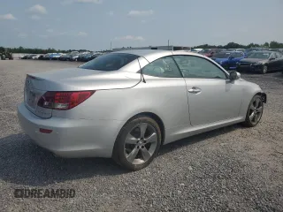 2011 Lexus IS 250 C z VIN JTHFF2C29B2514971, wystawiony jako Copart lot #59915215 z przebiegiem 116 160 mil mil oraz Szkoda całkowita • Salvage title. Historia ofert i sprzedaży dostępna na DreamBid. Obrazek 3.