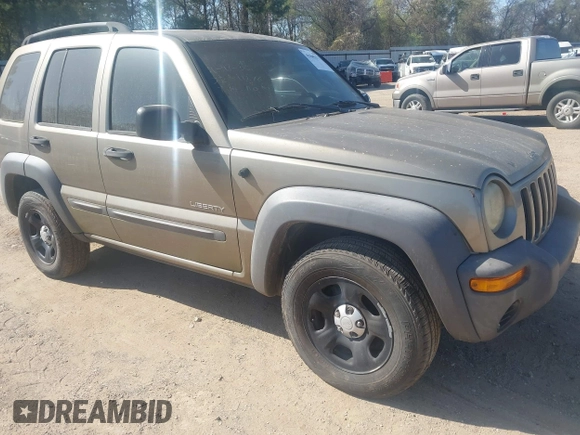 2004 Jeep Liberty Sport with VIN 1J4GK48K84W257152, listed as a IAAI auction lot 41845371 with 173,957 mi miles and . Bid and sale history available at DreamBid. Image 1.