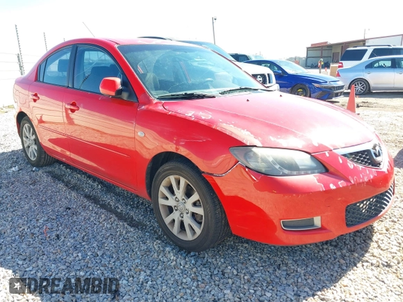 2008 Mazda 3 i Sport with VIN JM1BK12F181831765, listed as a IAAI auction lot 41629684 with 257,031 mi miles and . Bid and sale history available at DreamBid. Image 1.