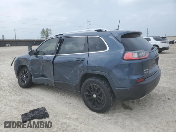 2019 Jeep Cherokee Latitude with VIN 1C4PJMCX5KD379634, listed as a Copart auction lot 51374265 with 74,404 mi miles and Salvage title. Bid and sale history available at DreamBid. Image 2.