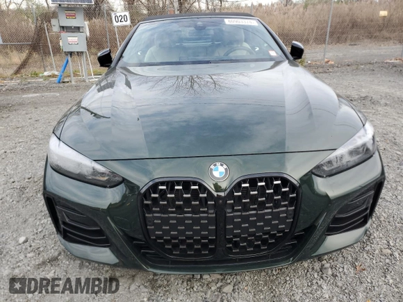 2024 BMW 4 Series M440i xDrive with VIN WBA63AT07RCP43301, listed as a Copart auction lot 80903374 with 1,111 mi miles and Salvage title. Bid and sale history available at DreamBid. Image 5.