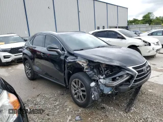 2016 Lexus NX 200t with VIN JTJBARBZ0G2086265, listed as a Copart auction lot 61365275 with 97,649 mi miles and Salvage title. Bid and sale history available at DreamBid. Image 4.