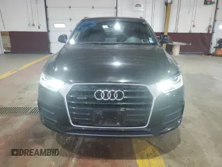 2016 Audi Q3 Premium Plus with VIN WA1EFCFS4GR024719, listed as a Copart auction lot 62001785 with 63,837 mi miles and Salvage title. Bid and sale history available at DreamBid. Image 5.