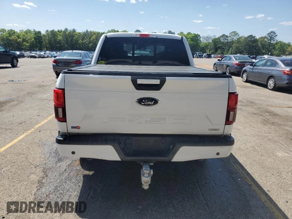 2018 Ford F-150 XL with VIN 1FTEW1CP2JFD48786, listed as a Copart auction lot 52201775 with 147,269 mi miles and Salvage Title. Bid and sale history available at carsss.com. Image 6.