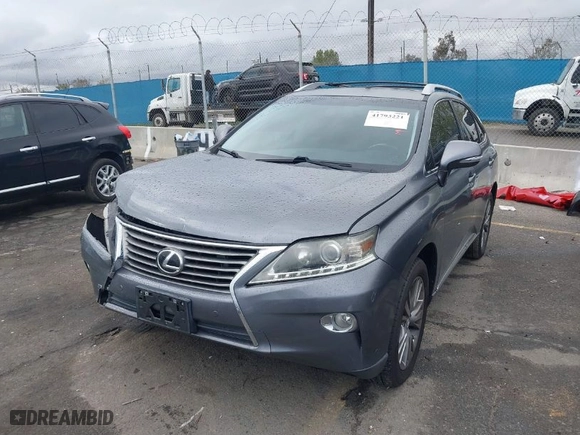 2013 Lexus RX 350 with VIN 2T2ZK1BA0DC119705, listed as a IAAI auction lot 41793221 with 113,382 mi miles. Bid and sale history available at carsss.com. Image 2.