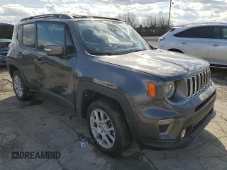 2021 Jeep Renegade Limited with VIN ZACNJDD14MPN32054, listed as a Copart auction lot 50435325 with 25,389 mi miles and Salvage title. Bid and sale history available at DreamBid. Image 4.