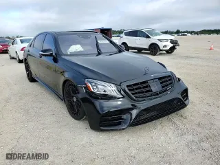 2019 Mercedes-Benz S-Class S 560 with VIN WDDUG8DB8KA461828, listed as a Copart auction lot 69997624 with 0 mi miles and Salvage Title. Bid and sale history available at carsss.com. Image 10.