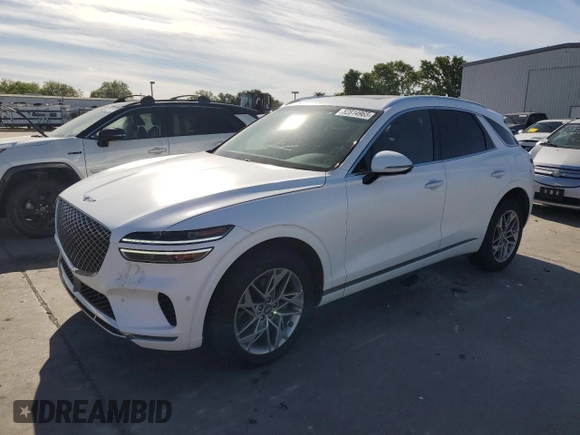 2022 Genesis GV70 2.5T с VIN KMUMADTB5NU043992, выставлен на аукционе Copart как лот 52814965 с пробегом 26 028 миль миль и Списание • Salvage title. История ставок и продаж доступна на DreamBid. Изображение 1.