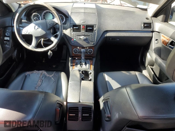 2008 Mercedes-Benz C 300 Sport with VIN WDDGF81X88F069525, listed as a Copart auction lot 65866895 with 190,678 mi miles and Clean title. Bid and sale history available at DreamBid. Image 8.