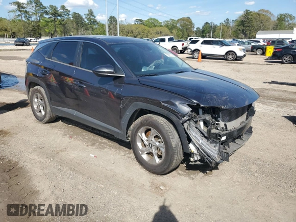 2022 Hyundai Tucson SE with VIN 5NMJA3AE8NH007203, listed as a Copart auction lot 49387615 with 43,836 mi miles and Salvage Title. Bid and sale history available at carsss.com. Image 4.
