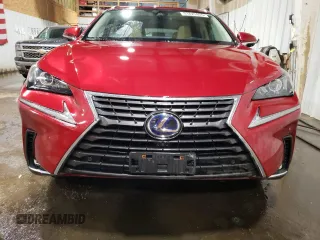 2021 Lexus NX 300h with VIN JTJGJRDZ3M2166206, listed as a Copart auction lot 51825955 with 11,399 mi miles and Salvage Title. Bid and sale history available at DreamBid. Image 5.