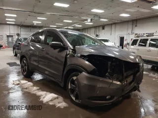 2018 Honda HR-V EX-L Navi with VIN 3CZRU5H75JM700132, listed as a IAAI auction lot 41508571 with 45,390 mi miles. Bid and sale history available at carsss.com. Image 1.