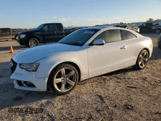 2013 Audi A5 Premium Plus z VIN WAULFAFR6DA032097, wystawiony jako Copart lot #48392875 z przebiegiem 135 751 mil mil oraz Szkoda całkowita • Salvage title. Historia ofert i sprzedaży dostępna na DreamBid. Obrazek 1.