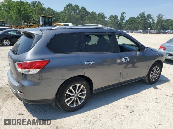 2016 Nissan Pathfinder Platinum with VIN 5N1AR2MN7GC664036, listed as a Copart auction lot 61805215 with 110,409 mi miles and Clean title. Bid and sale history available at DreamBid. Image 3.