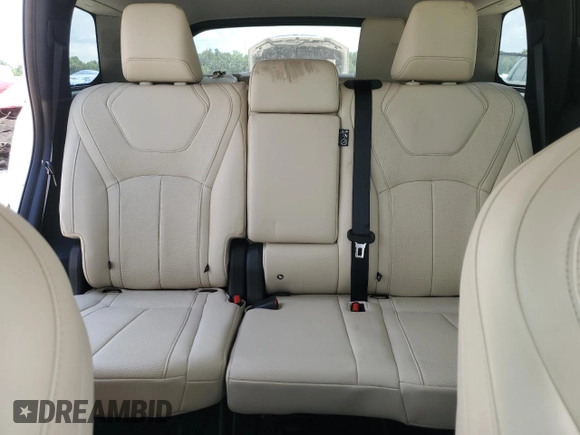 2024 Infiniti QX60 Luxe with VIN 5N1DL1FS7RC338753, listed as a Copart auction lot 61552565 with 24,667 mi miles and Salvage title. Bid and sale history available at DreamBid. Image 10.