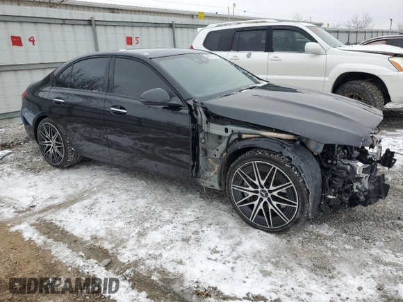 2023 Mercedes-Benz C 43 AMG z VIN W1KAF8HB9PR126036, wystawiony jako Copart lot #46074835 z przebiegiem 12 163 mil mil oraz Szkoda całkowita • Salvage title. Historia ofert i sprzedaży dostępna na DreamBid. Obrazek 4.