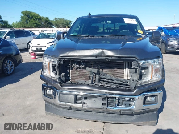 2020 Ford F-150 XL with VIN 1FTEW1C50LKE93690, listed as a IAAI auction lot 42075198 with 51,261 mi miles and . Bid and sale history available at DreamBid. Image 6.