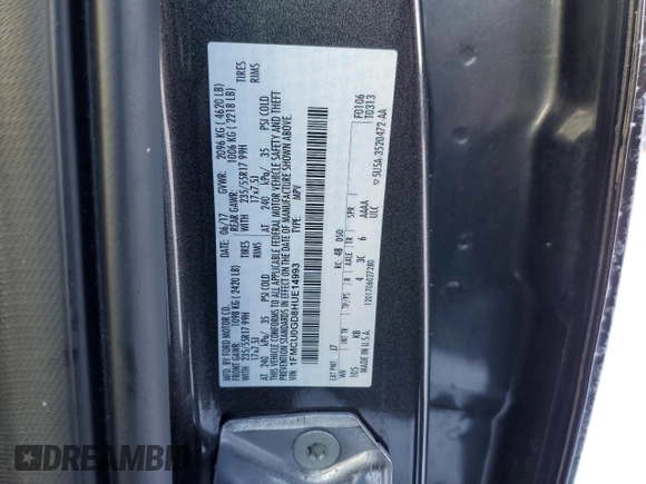 2017 Ford Escape SE with VIN 1FMCU0GD8HUE14993, listed as a Copart auction lot 87868485 with 118,768 mi miles and Salvage Title. Bid and sale history available at carsss.com. Image 13.
