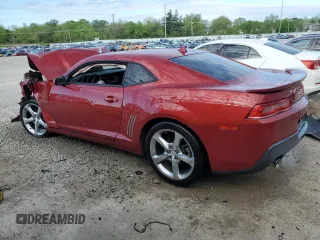 2014 Chevrolet Camaro LT with VIN 2G1FC1E3XE9143487, listed as a Copart auction lot 54350265 with Not provided miles and Non repairable. Bid and sale history available at DreamBid. Image 2.