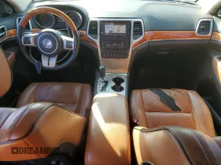 2012 Jeep Grand Cherokee Overland with VIN 1C4RJECT3CC125620, listed as a Copart auction lot 45553565 with 168,409 mi miles and Salvage Title. Bid and sale history available at carsss.com. Image 8.