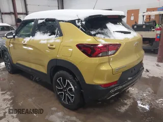 2023 Chevrolet TrailBlazer ACTIV with VIN KL79MSSL7PB175372, listed as a IAAI auction lot 41286447 with 18,243 mi miles and . Bid and sale history available at DreamBid. Image 3.